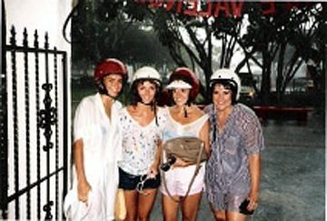 Christy White, Debbie Tipton, Karla Gibson and Melinda Kerr - Trip to the Bahamas right before the 10 year reunion