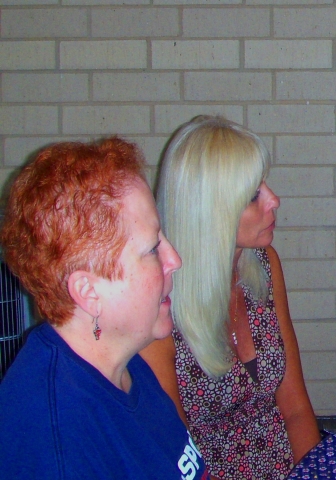 Lisa Armstrong Mills & Pam Sikes Alexander - Reunion Committee Meeting Friday Morning
